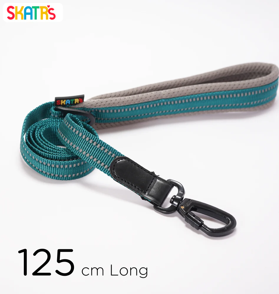 Skatrs Adventure in Style & Comfort Ocean Wave Leash for Dogs and Cats (Blue) - Image 4