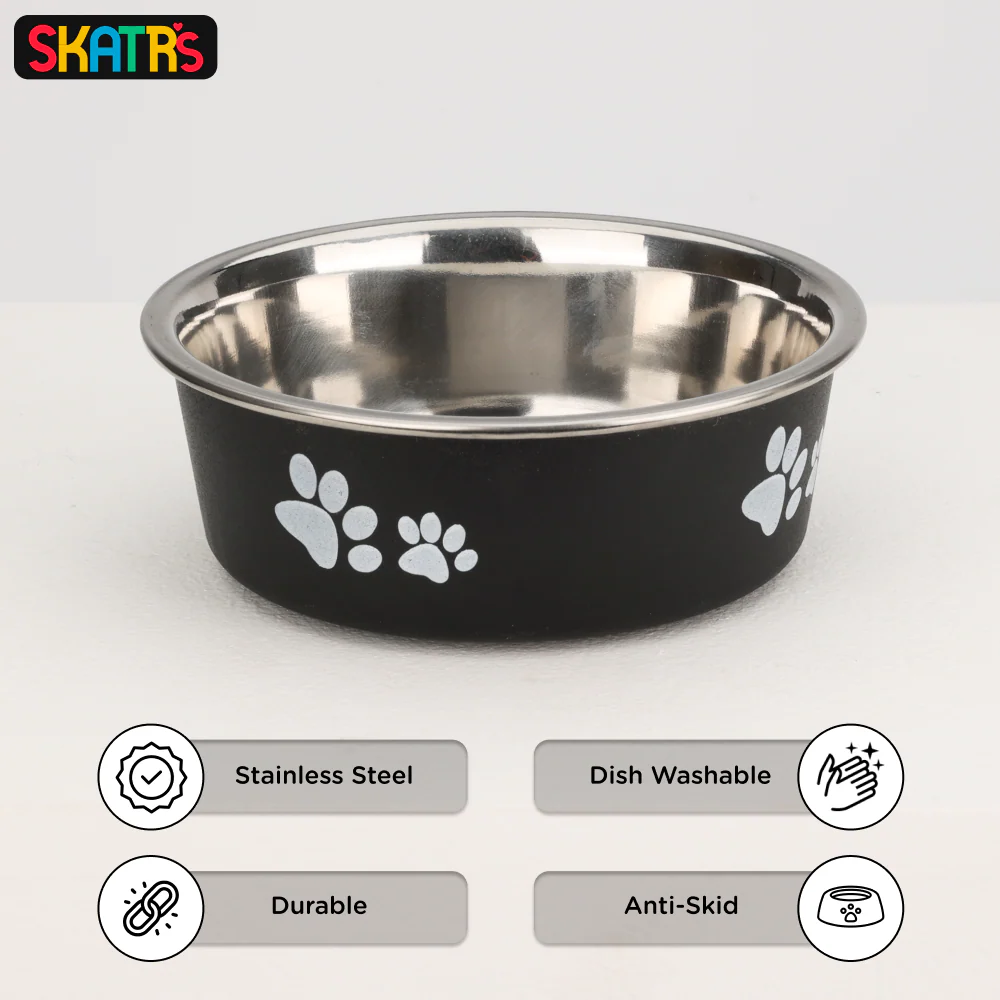Skatrs Anti Skid Printed Bowl for Cats - Image 3