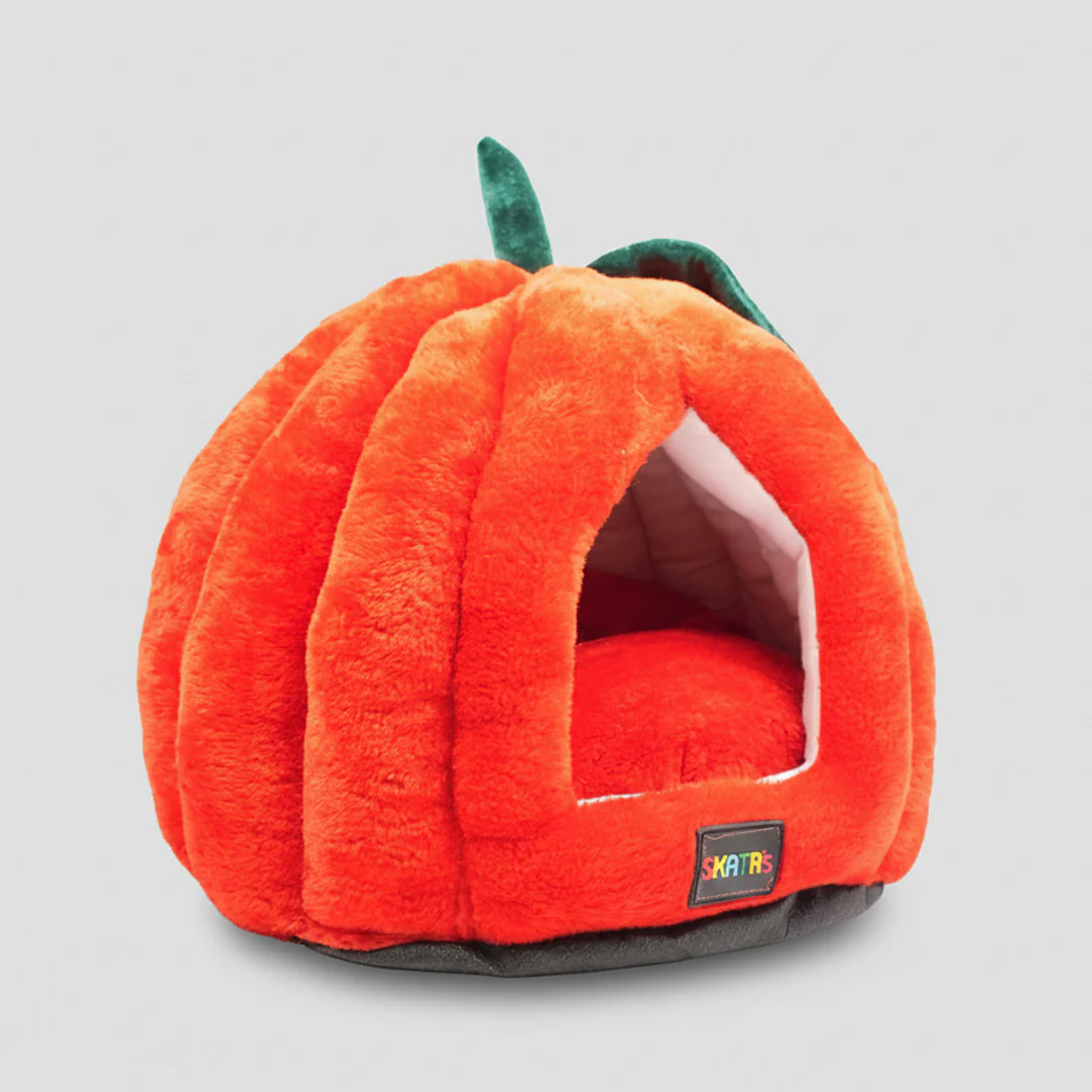 Skatrs Apple Cozy House for Small Dogs and Cats (Orange) - Image 5