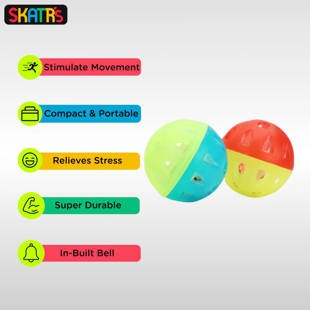 Skatrs Bell Round Toy for Cats (Buy 1 Get 1) - Image 4