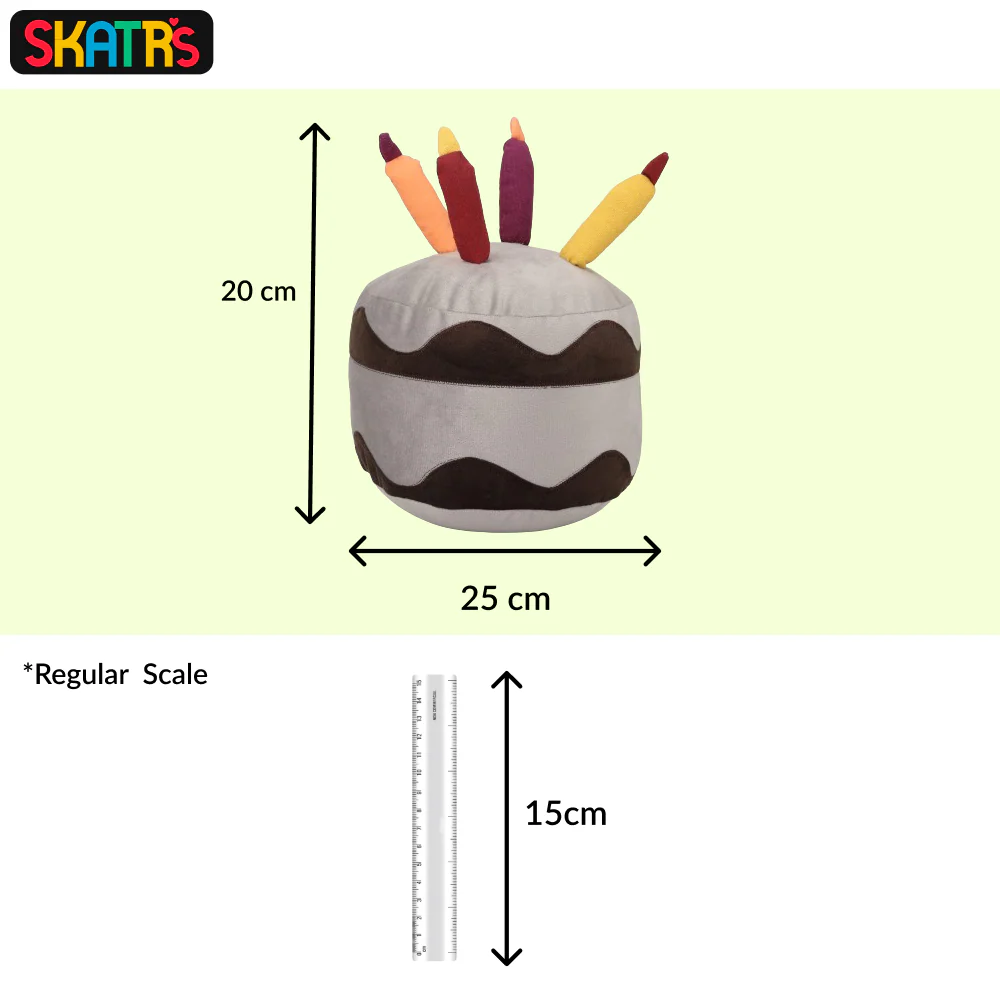 Skatrs Birthday Cake Plush Toy for Dogs - Image 2