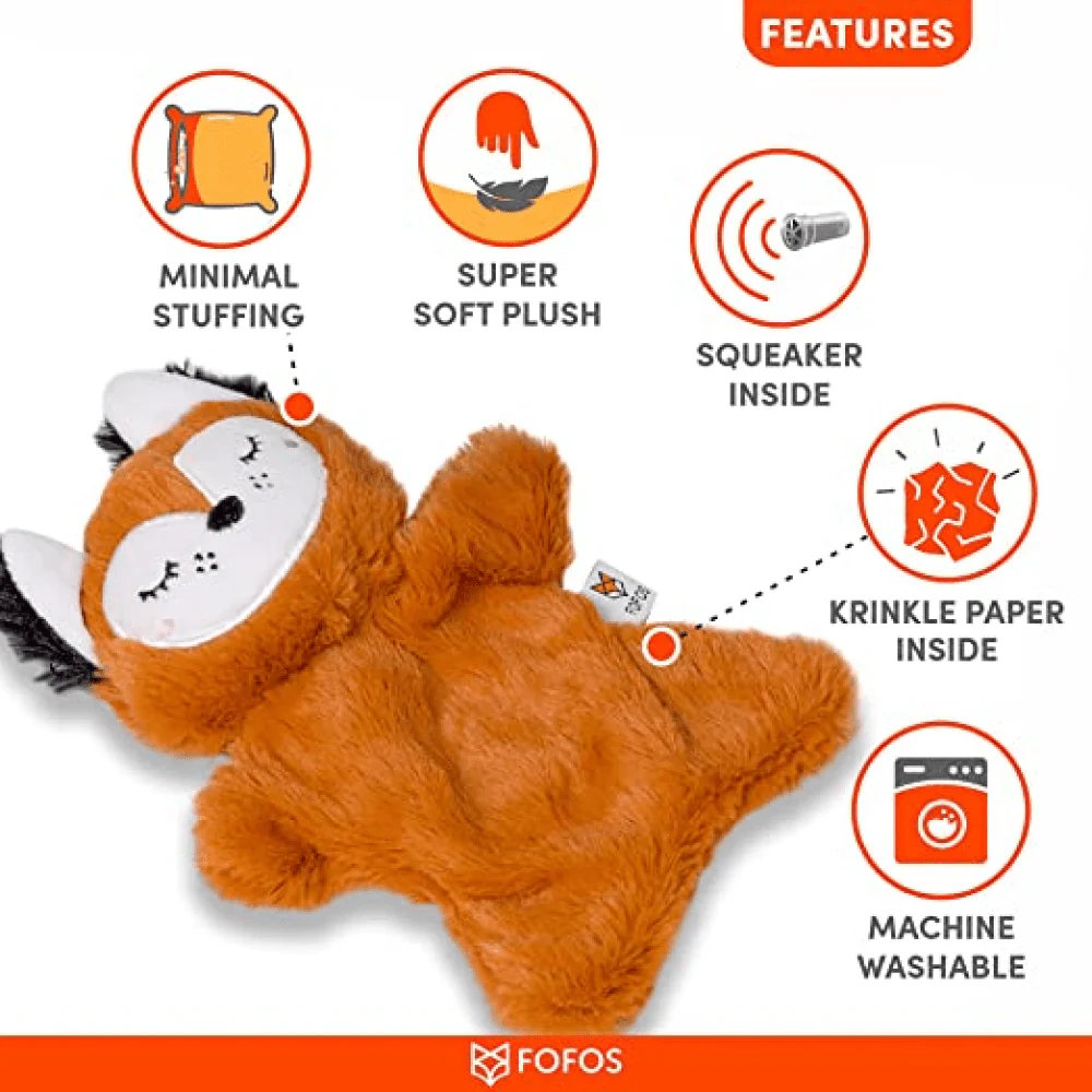 Skatrs Black Elevated Bed & Barkbutler x Fofos Glove Plush Fox Toy Dog Combo - Image 11