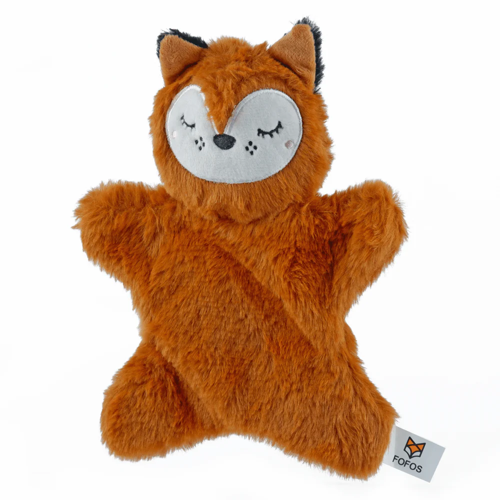 Skatrs Black Elevated Bed & Barkbutler x Fofos Glove Plush Fox Toy Dog Combo - Image 6