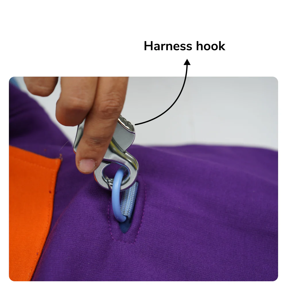 Skatrs Blaze Breezy Hoodies with Pockets for Dogs and Cats (Violet) - Image 8