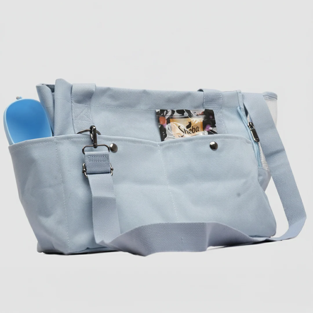 Skatrs Blue Bag for Kittens