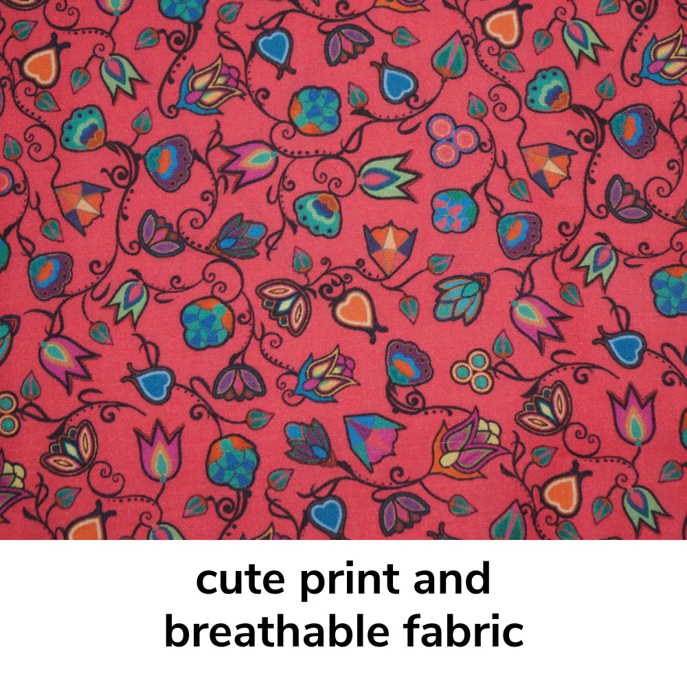 Skatrs Bold Fuchsia Printed Dress for Dogs and Cats (Pink) - Image 7