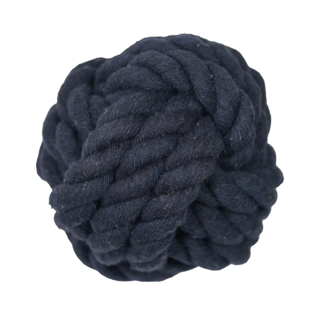 Skatrs Bone, Ball, Knotted Ball 3 in 1 Rope Chew Toy Combo for Dogs and Cats - Image 4