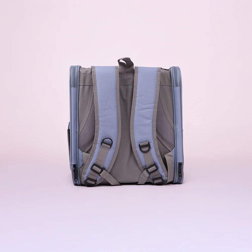 Skatrs Carrier Backpack with Front Pocket for Cats (Grey) - Image 6