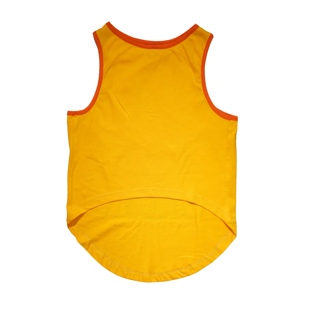 Skatrs Chepawk Superkings Cricket Jersey for Dogs and Cats (Yellow) - Image 3