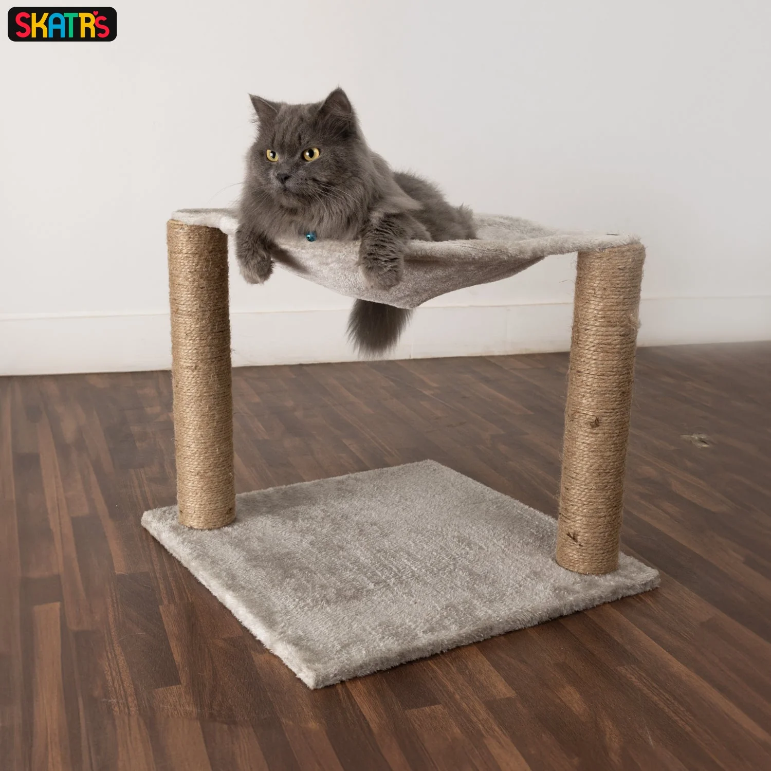 Skatrs Claw Tower Cat Tree with Hammock and Dual Scratching Post Toy - Image 5