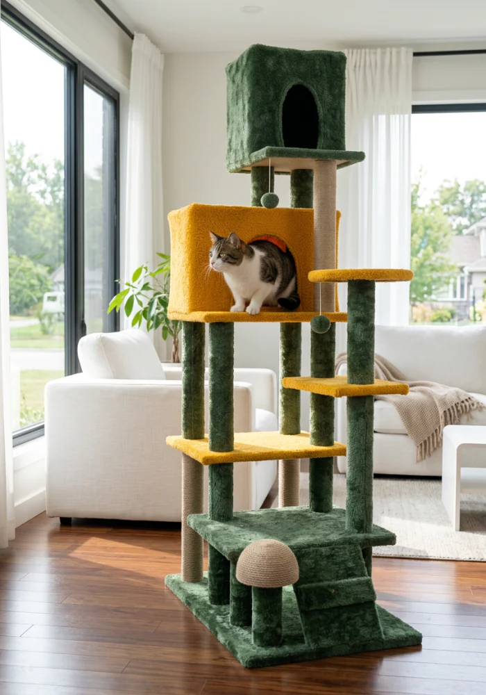 Skatrs Cloud Nine Cat Tree for Cats and Kittens - Image 4