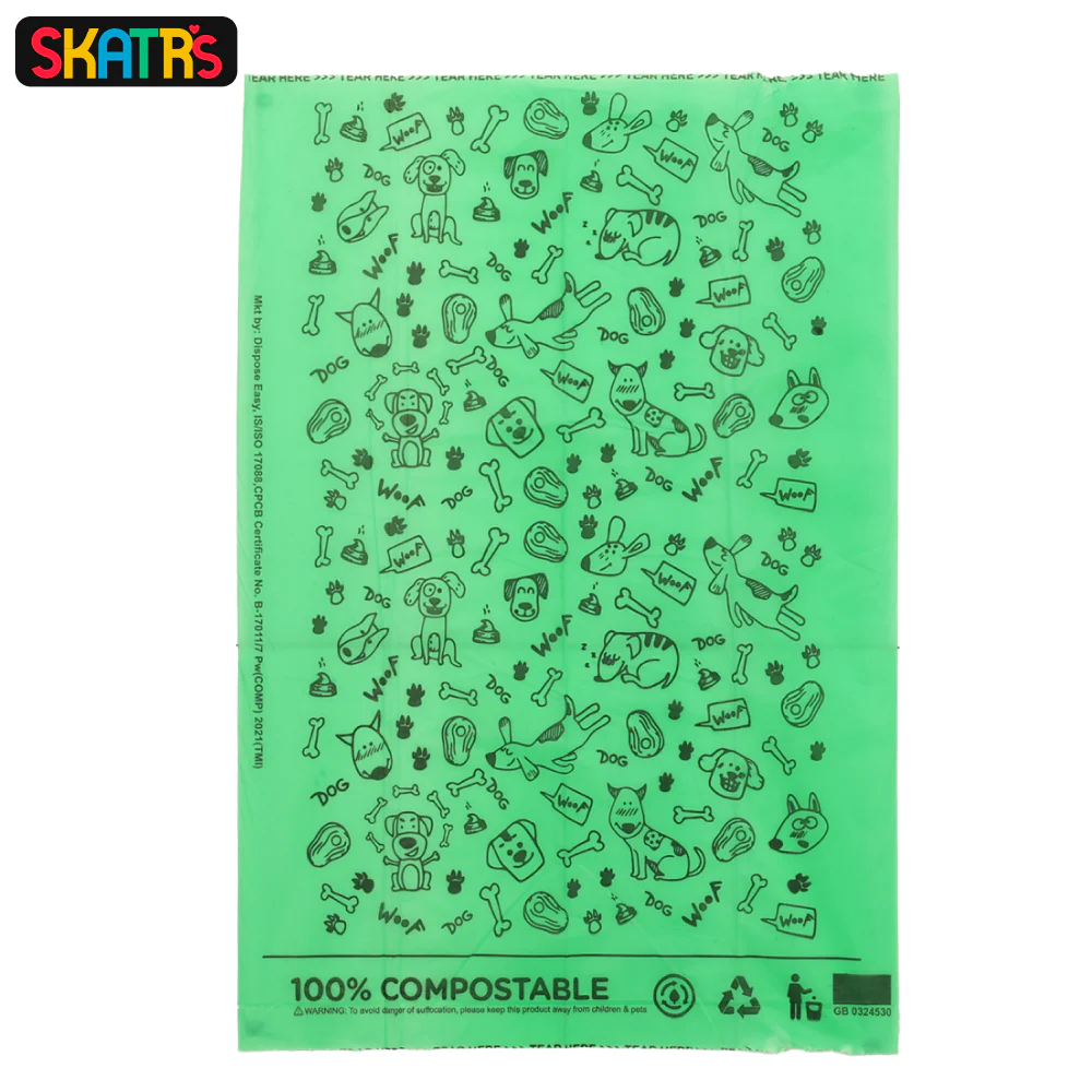 Skatrs Compostable Poop Bags for Dogs and Cats - Image 4
