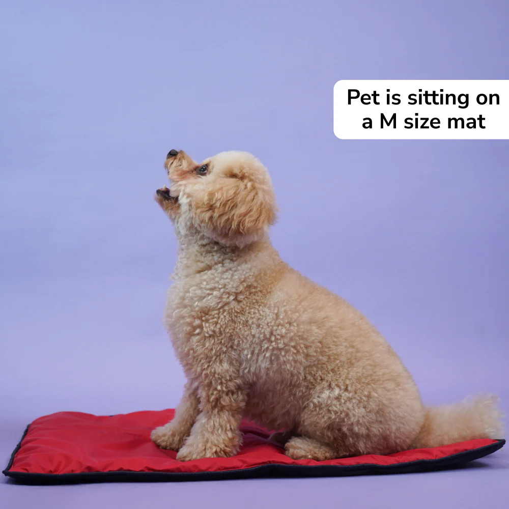 Skatrs Cooling Mat for Dogs (Red) - Image 2