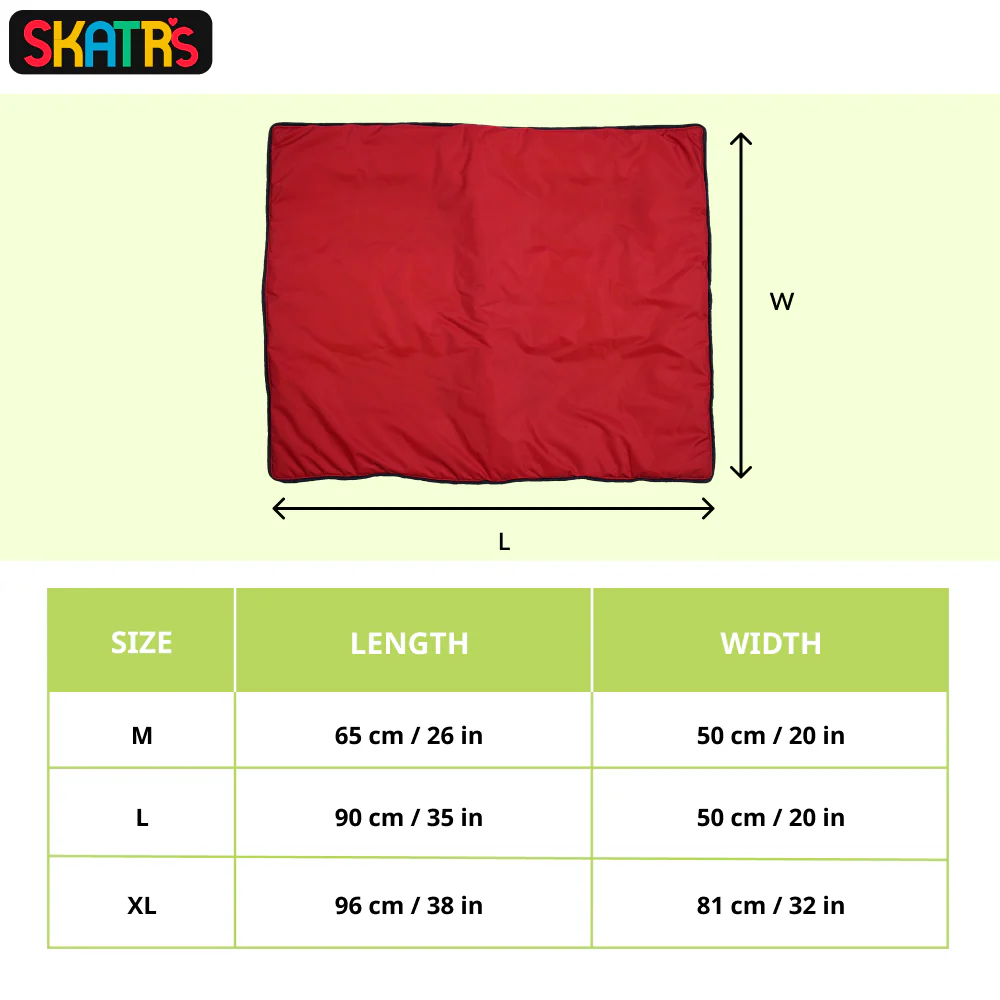 Skatrs Cooling Mat for Dogs (Red) - Image 6