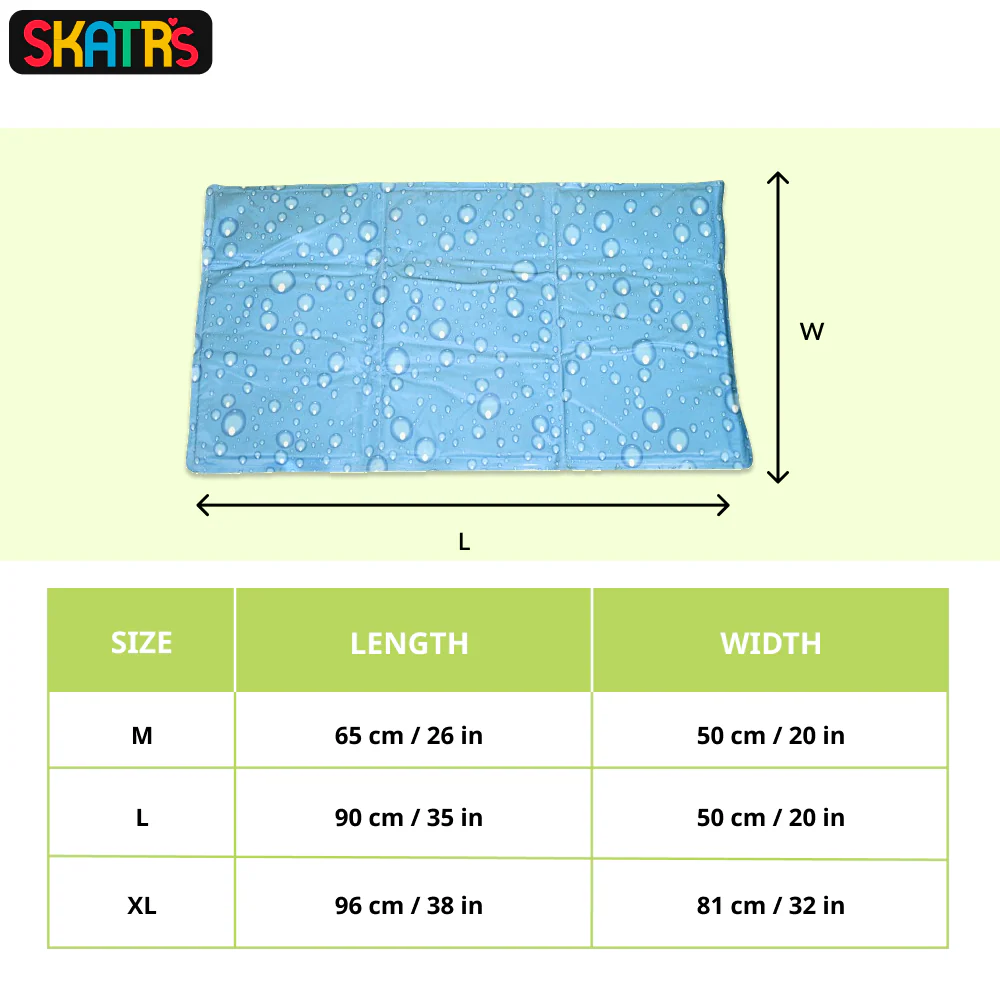 Skatrs Cooling Mat for Dogs (Blue) - Image 4