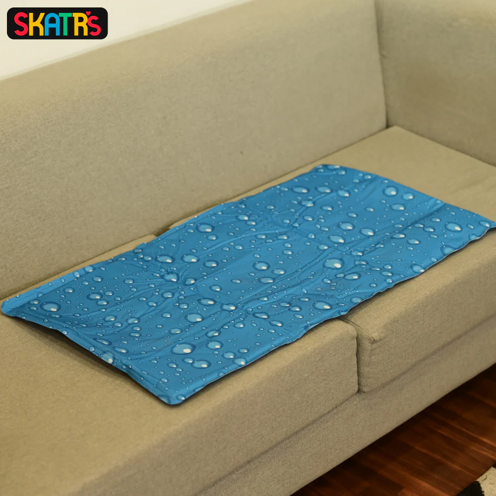Skatrs Cooling Mat for Dogs (Blue) - Image 8