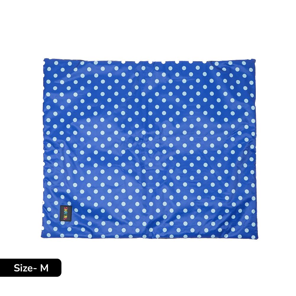 Skatrs Cooling Mat for Dogs & Cats (Blue and White) - Image 5