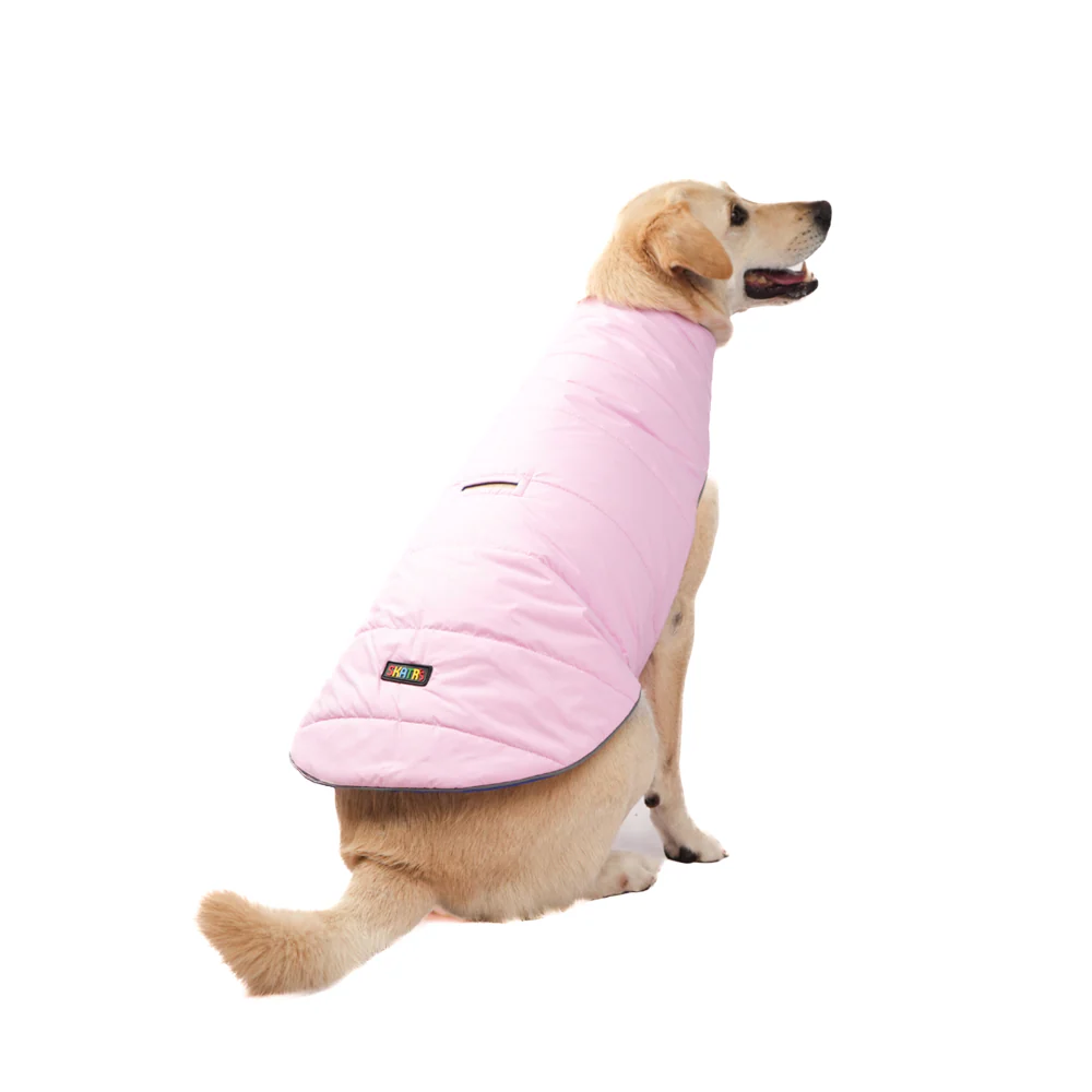 Skatrs Cotton Candy Cuddles Puffer Reversible Jacket for Dogs and Cats - Image 2