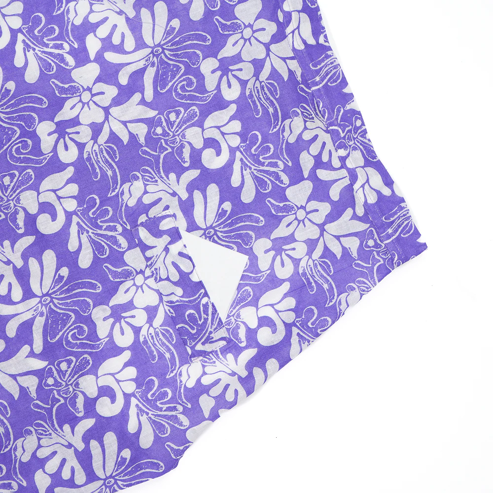 Skatrs Cotton Dress for Dogs and Cats (Lavender and White) - Image 7