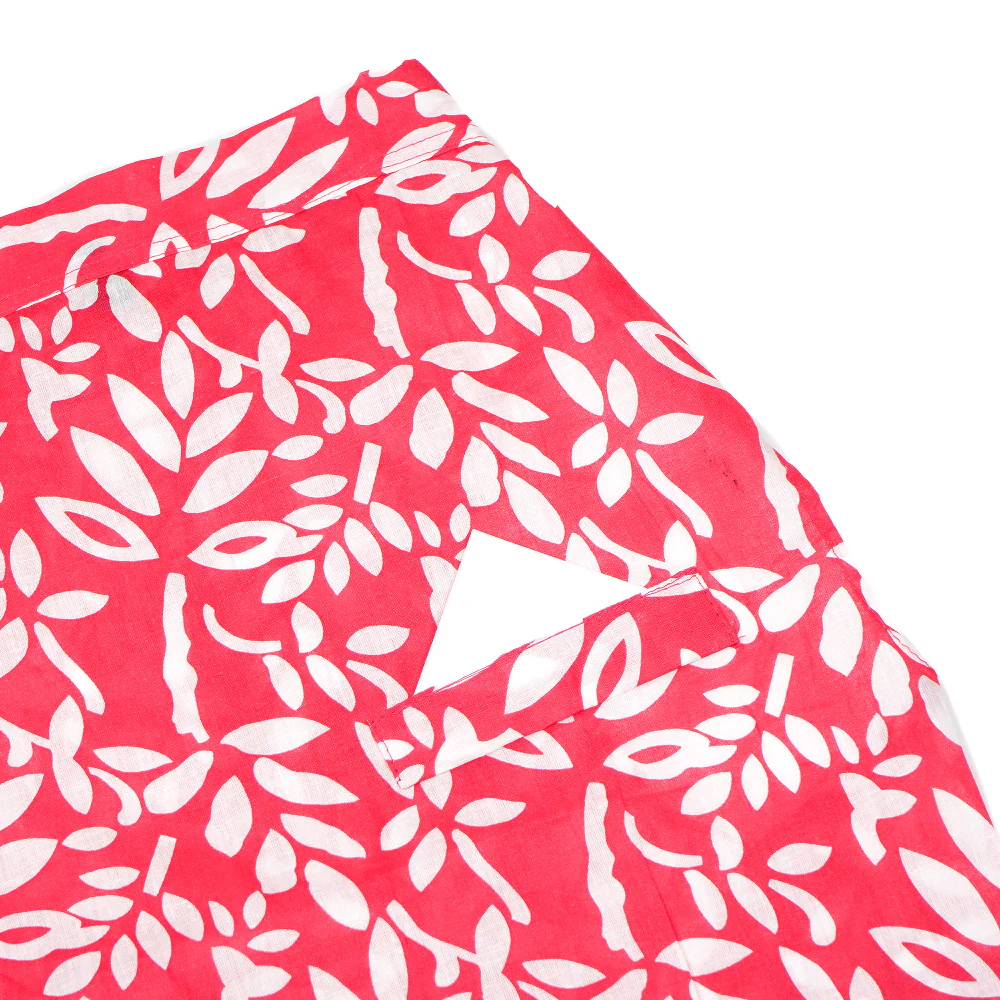 Skatrs Cotton Shirt for Dogs and Cats (Hot Pink and White) - Image 5