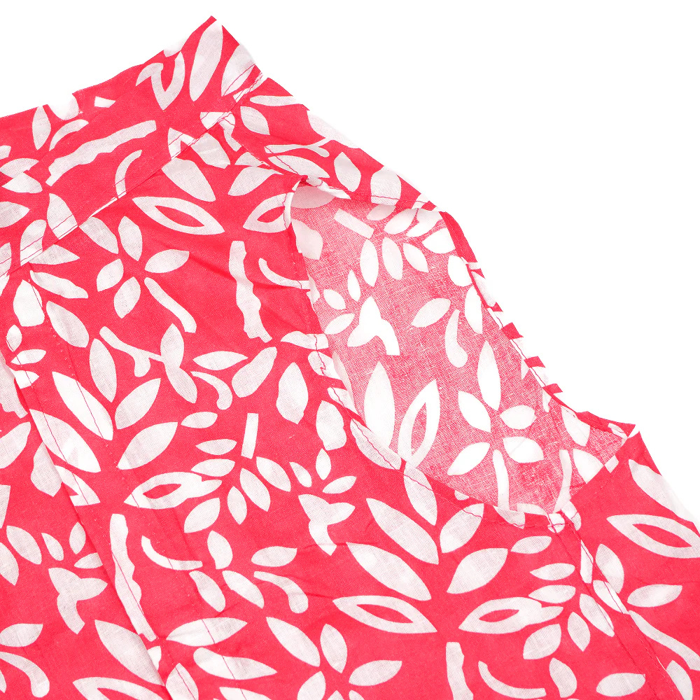 Skatrs Cotton Shirt for Dogs and Cats (Hot Pink and White) - Image 6