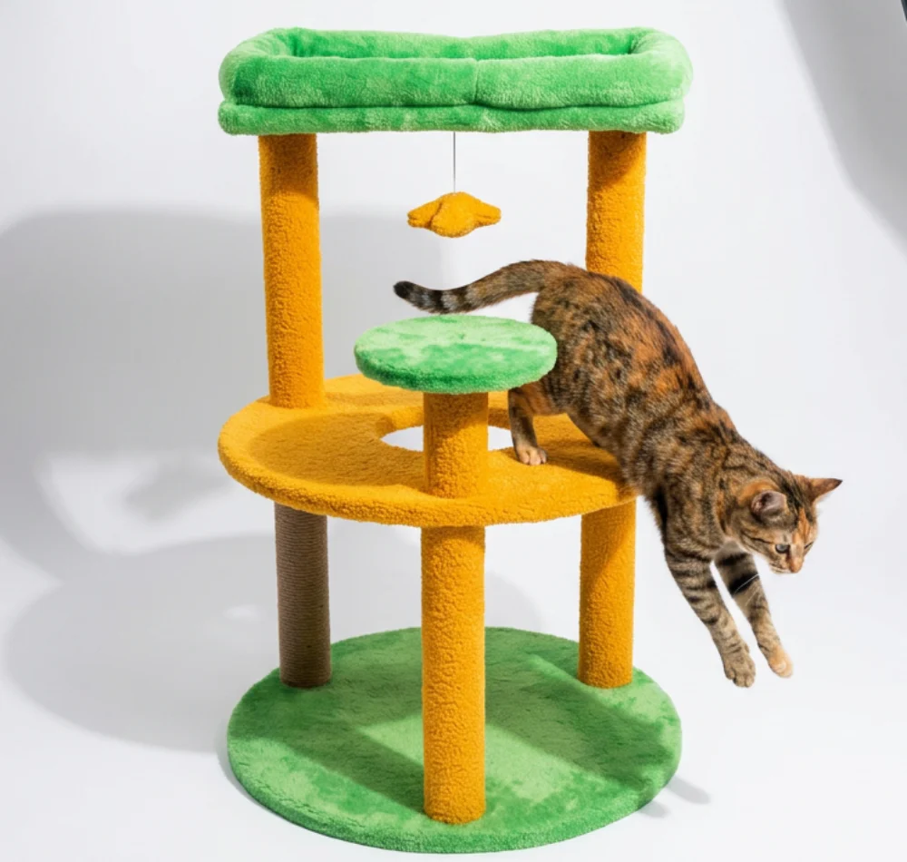 Skatrs Cozy Cove Cat Tree for Cats and Kittens - Image 3