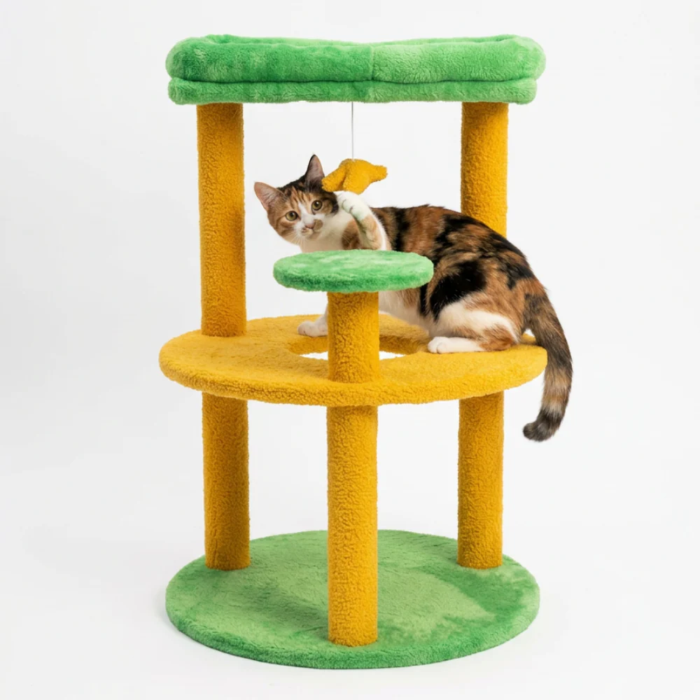 Skatrs Cozy Cove Cat Tree for Cats and Kittens - Image 4