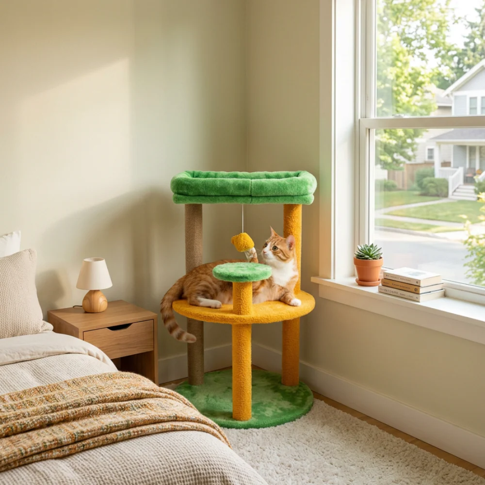 Skatrs Cozy Cove Cat Tree for Cats and Kittens - Image 5