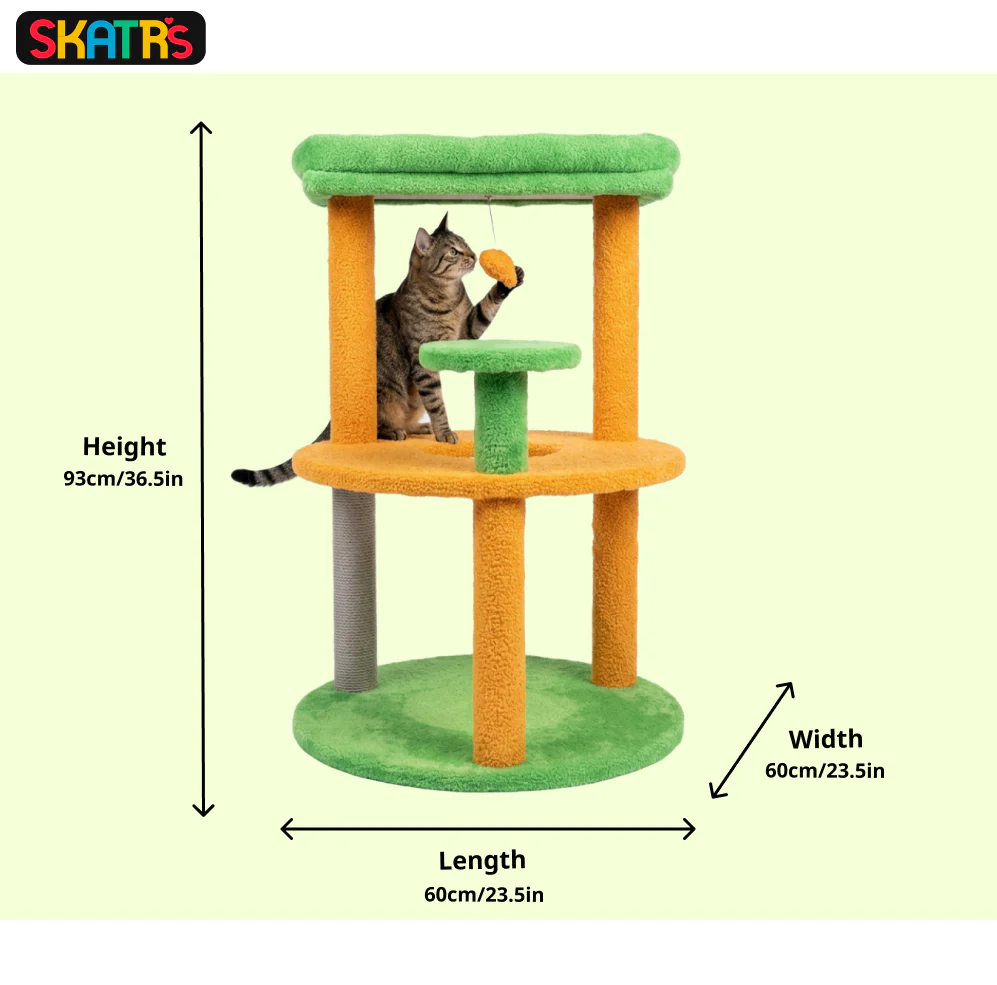 Skatrs Cozy Cove Cat Tree for Cats and Kittens - Image 6