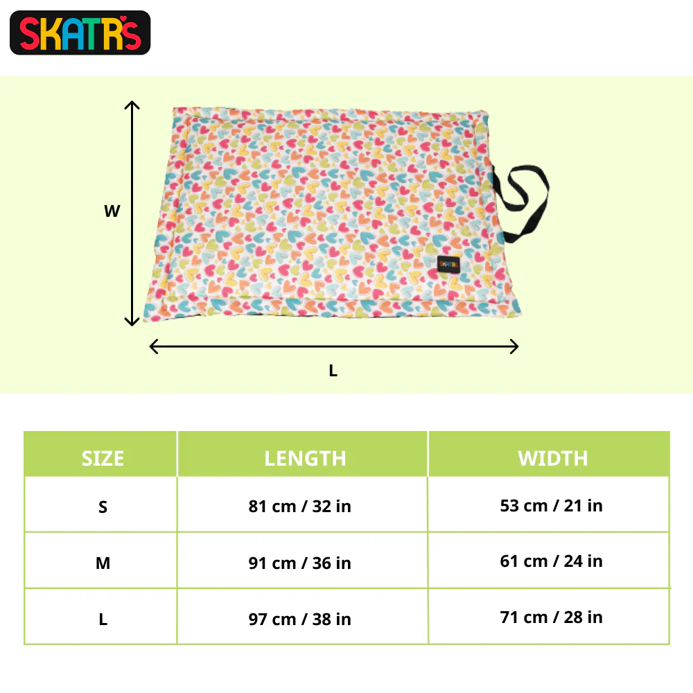 Skatrs Cozy Love Printed Mats for Dogs and Cats - Image 5