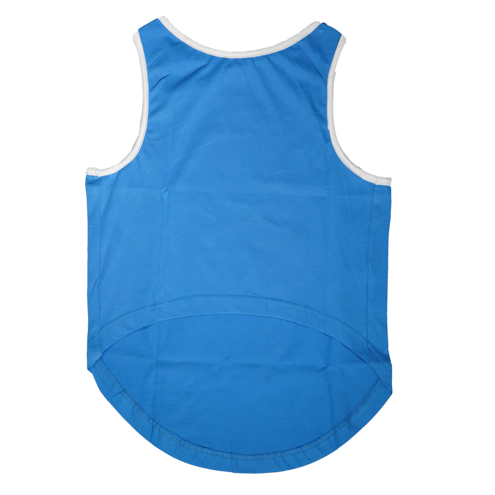 Skatrs Dilli Cuddlers Cricket Jersey for Dogs and Cats (Blue) - Image 3