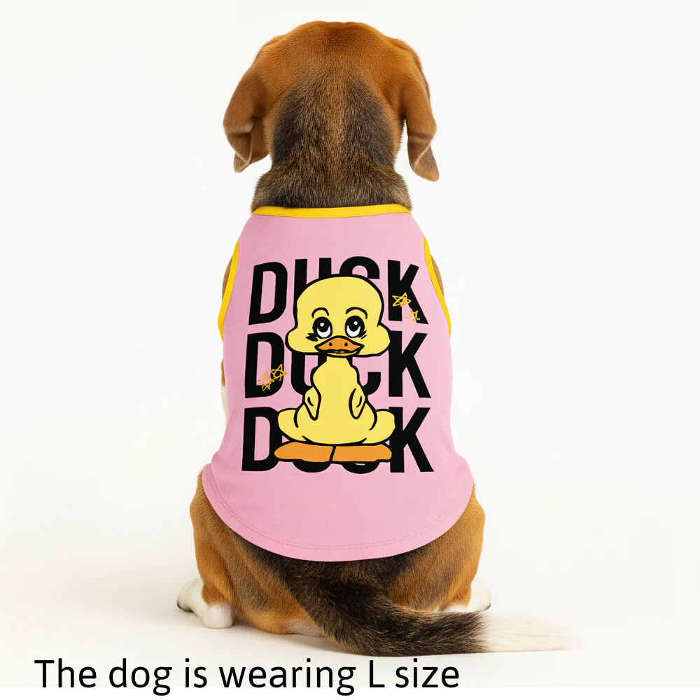 Skatrs Duck Duck Duck Cotton T shirt for Dogs and Cats - Image 12