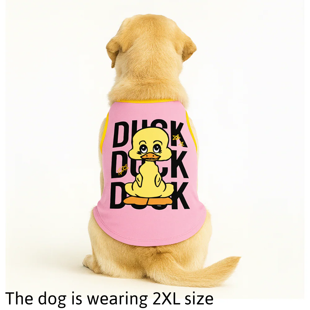 Skatrs Duck Duck Duck Cotton T shirt for Dogs and Cats - Image 14