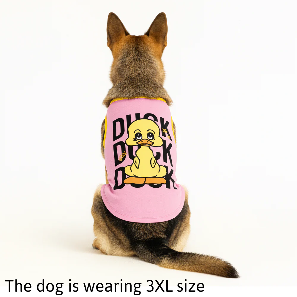 Skatrs Duck Duck Duck Cotton T shirt for Dogs and Cats - Image 15