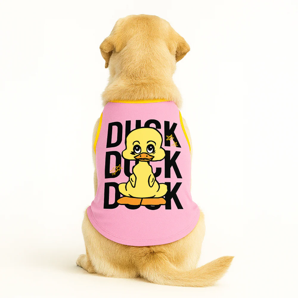 Skatrs Duck Duck Duck Cotton T shirt for Dogs and Cats - Image 2