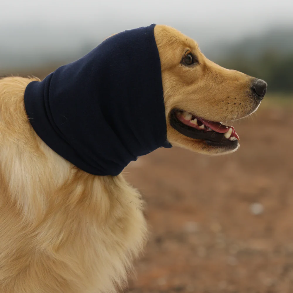 Skatrs Cold and Sound Protection Ear Muffs for Dogs and Cats (Black) - Image 3