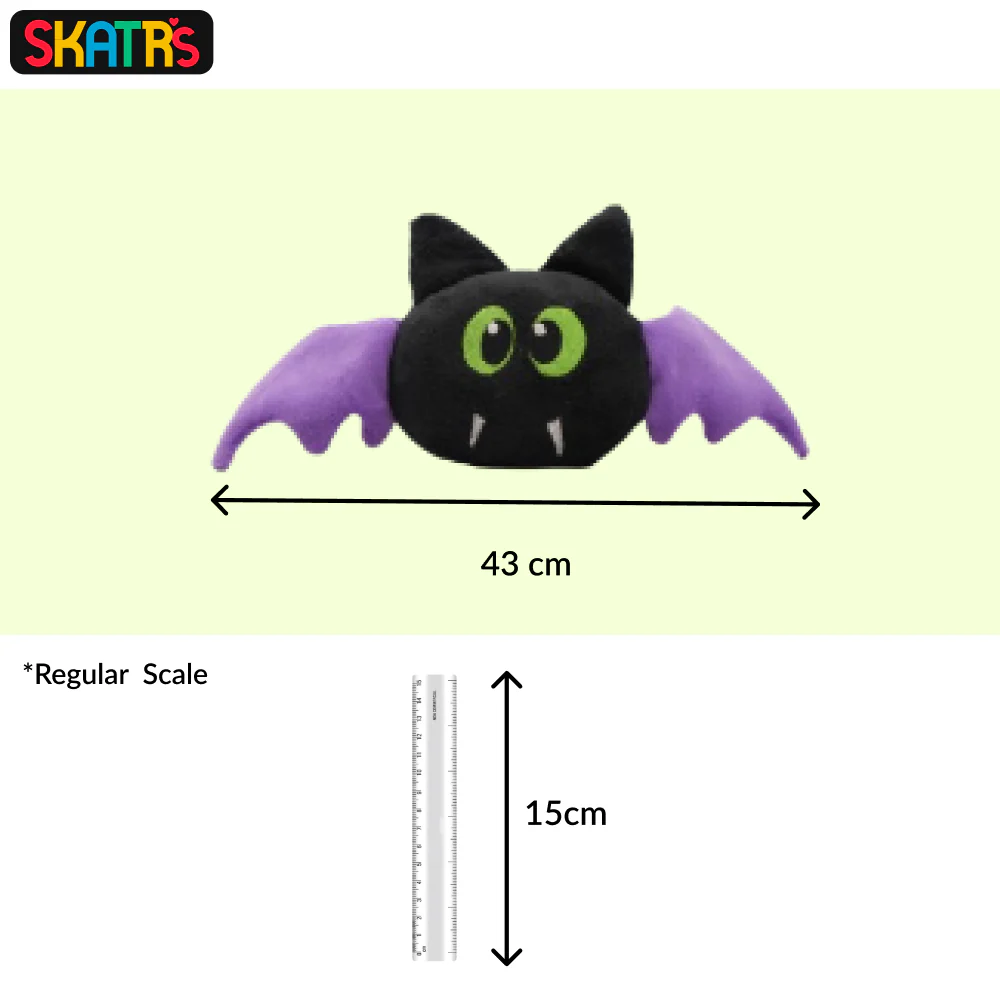 Skatrs Fang tastic Bat Plush Toy for Dogs - Image 3