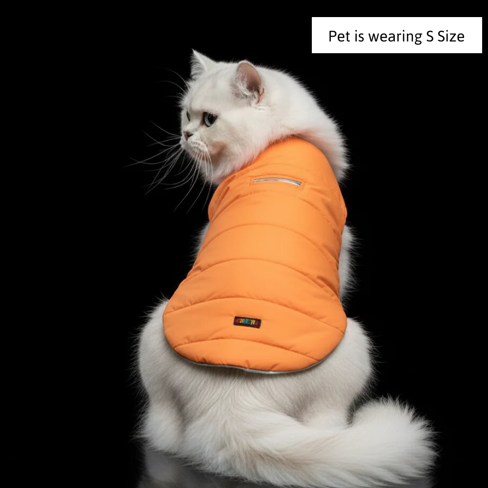 Skatrs Firefly Fuzz Puffer Reversible Jacket for Dogs and Cats - Image 17