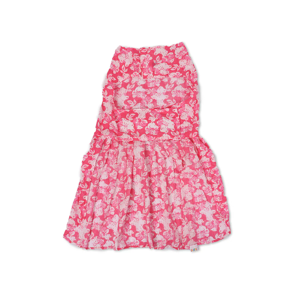 Skatrs Floral Grace Dress for Dogs and Cats (Pink) - Image 9