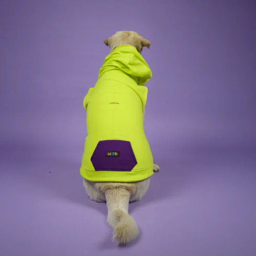 Skatrs Galaxy Breezy Hoodies with Pockets for Dogs and Cats (Green) - Image 2