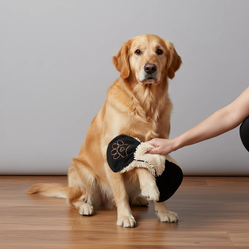 Skatrs Hand Towel for Dogs and Cats (Colour may vary) - Image 5