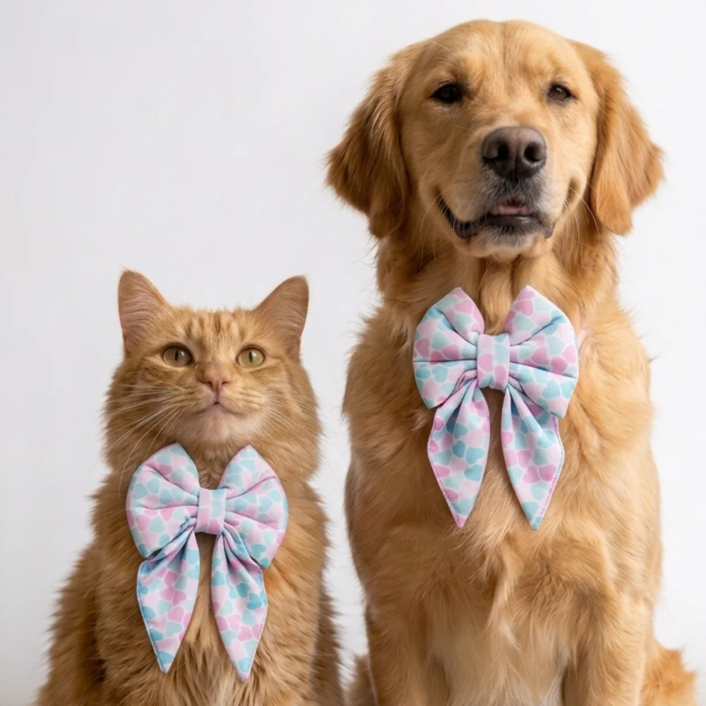 Skatrs Heart Bowtie for Dogs and Cats - Image 2
