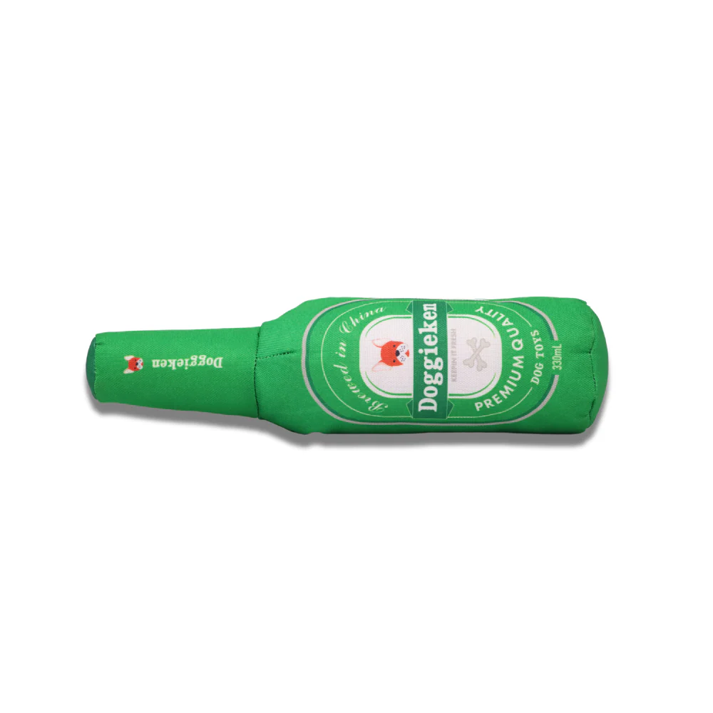 Skatrs Crackling Bottle Chew Toy for Dogs and Cats (Green) - Image 3