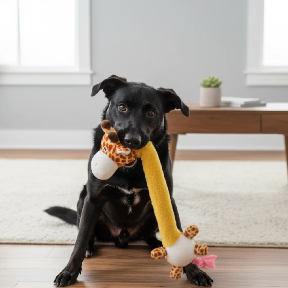 Skatrs Jolly Giraffe Plush for Dogs - Image 4