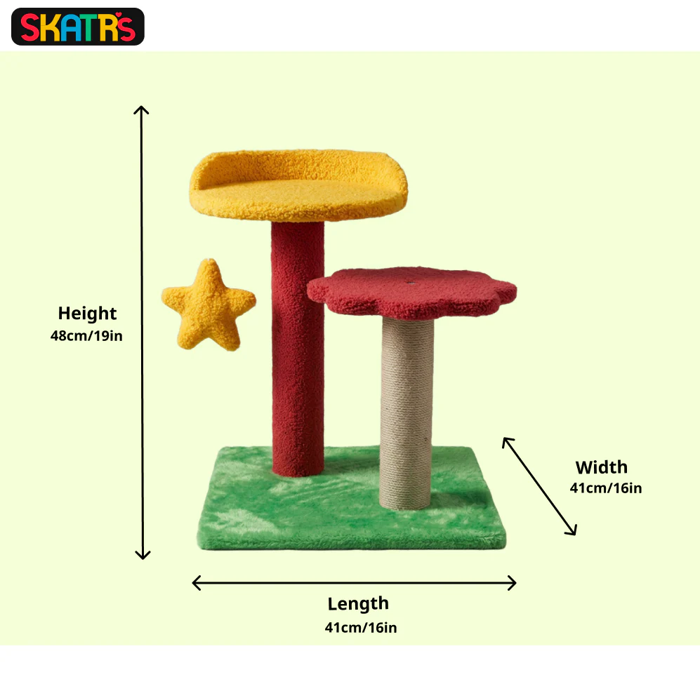 Skatrs Kitty Loft Cat Tree for Cats and Kittens - Image 5