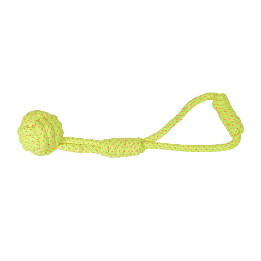 Skatrs Knotted Dummy, Knotted Ball, Dumbbell and Ball Shaped Rope Chew Toy for Dogs and Cats Combo - Image 2