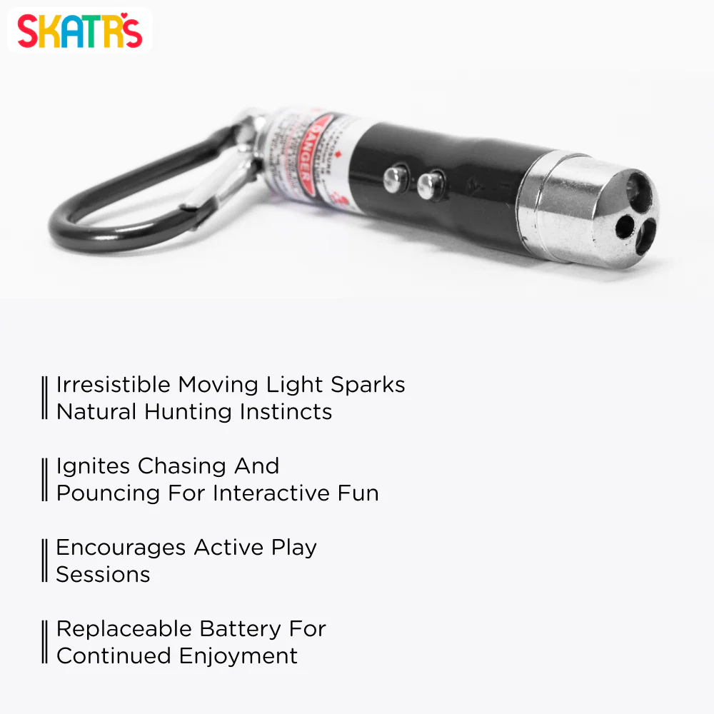 Skatrs Laser Light Toy for Cat (Black) - Image 4