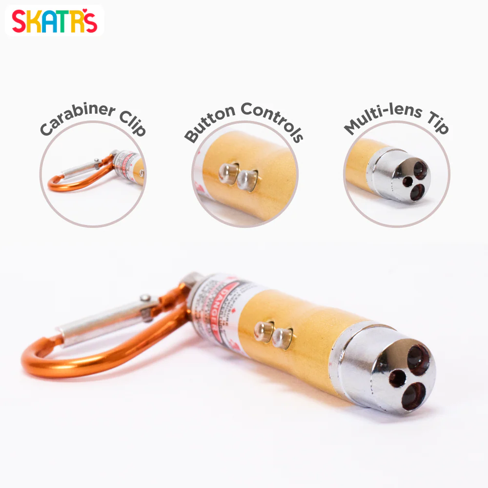 Skatrs Laser Light Toy for Cat (Gold) - Image 3