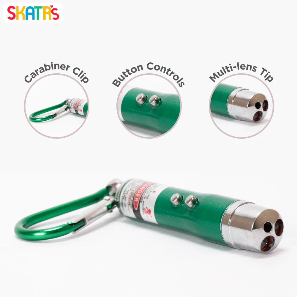 Skatrs Laser Light Toy for Cat (Green) - Image 3