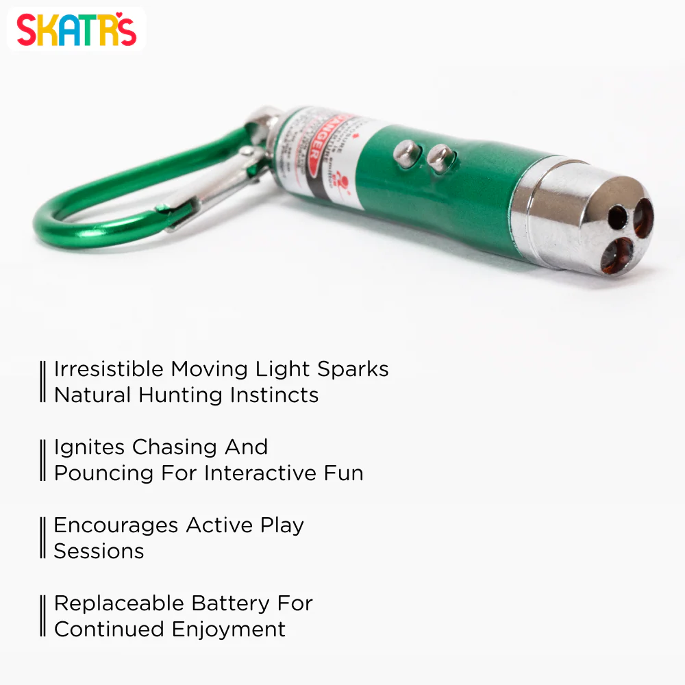 Skatrs Laser Light Toy for Cat (Green) - Image 4